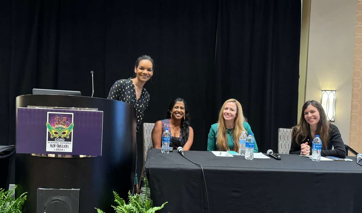 aL'Ai alvarez, MD (@alvarezzzy) on Twitter photo <a href="/CORD_EM/">CORD</a> <a href="/AdairaLandryMD/">Adaira Landry, MD MEd</a> <a href="/Kanapicki/">Jennifer Kanapicki Comer</a> <a href="/sreeja_natesan/">Sree Natesan, MD (she/her)</a> <a href="/maryhaasmd/">Mary Haas, MD, MHPE</a> "Instead of looking for more big titles, perhaps your new title is MYSELF."
Such a POWERFUL talk from these POWERFUL #womeninmedicine.
#CORDAA24 #doctorsarehumanstoo #iAMhuman #heForShe <a href="/CORD_EM/">CORD</a> <a href="/AdairaLandryMD/">Adaira Landry, MD MEd</a> <a href="/Kanapicki/">Jennifer Kanapicki Comer</a> <a href="/sreeja_natesan/">Sree Natesan, MD (she/her)</a> <a href="/maryhaasmd/">Mary Haas, MD, MHPE</a> "Instead of looking for more big titles, perhaps your new title is MYSELF."
Such a POWERFUL talk from these POWERFUL #womeninmedicine.
#CORDAA24 #doctorsarehumanstoo #iAMhuman #heForShe