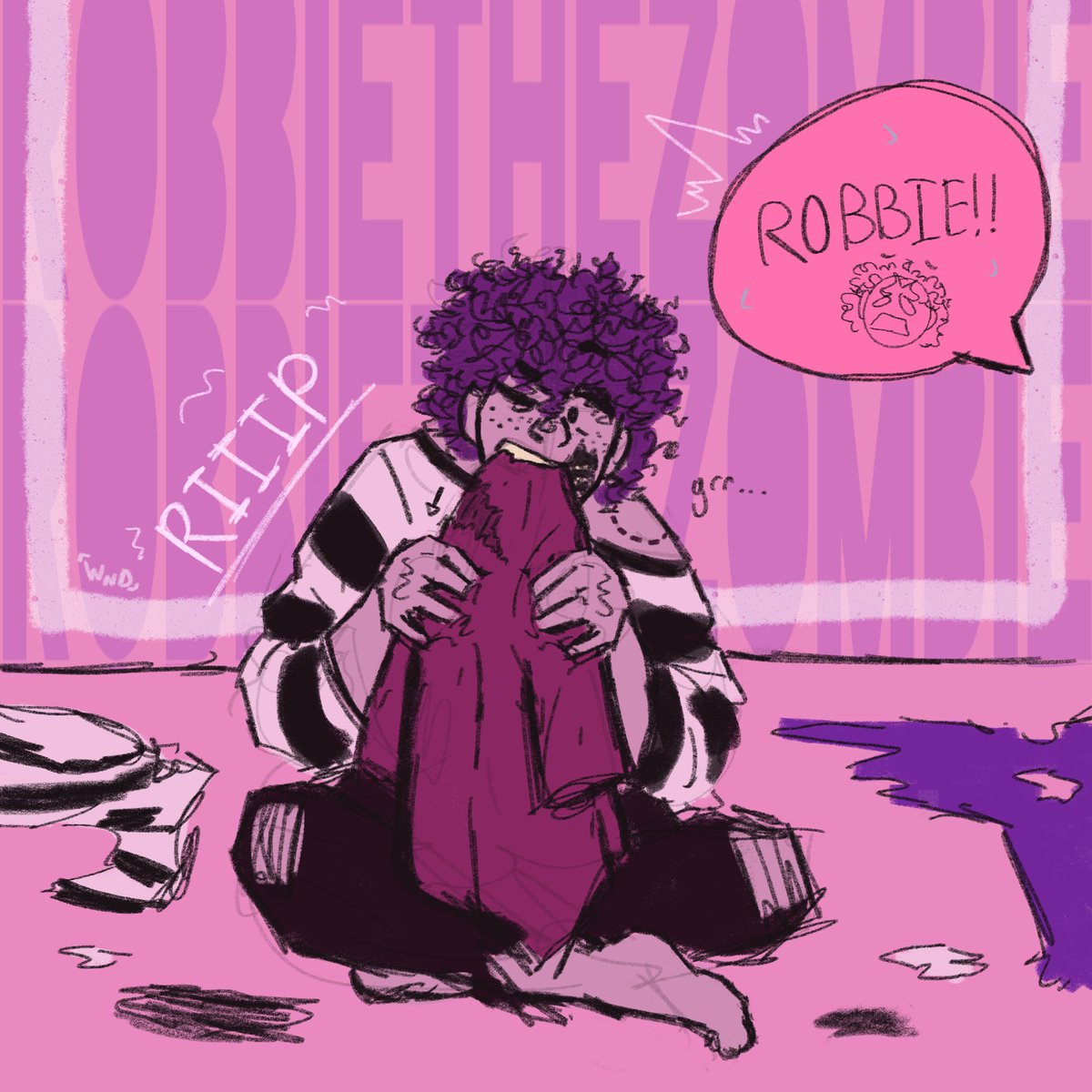wen_dingo's tweet photo. Guys Rob did not want to play dress up :/ #Septicartparty #septicart #jacksepticeye #jseegos #robbiethezombie https://t.co/qYmTTNguDu