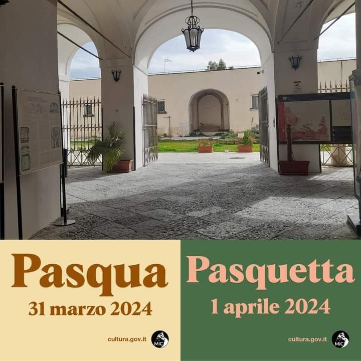 📅 🕊️Che ne dite di trascorrere #Pasqua, #pasquetta e il #2aprile all’insegna della #cultura al @museocalatia? 🕘 Orari: h. 9/20, ultimo ingresso 19.30. La biglietteria chiude alle 19. 🎟️Biglietti: intero 5€, ridotto (18-25 anni) 2€, fino ai 18 anni ingresso gratuito. 🙂