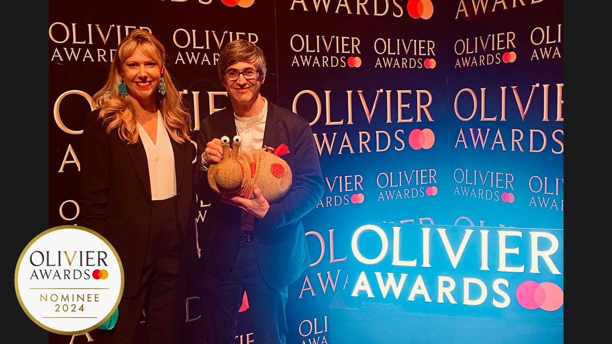 We had a great time at the @olivierawards Nominees Celebration last week! We're looking forward to celebrating more with our fellow nominees in a couple of weeks!