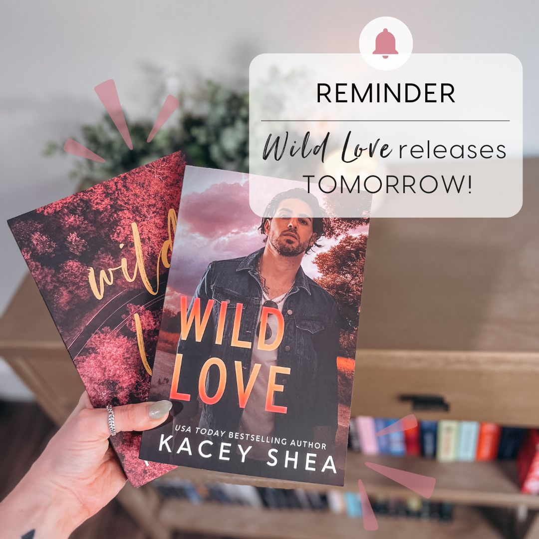 I don't think any of you could possibly be as excited as I am! 𝘞𝘪𝘭𝘥 𝘓𝘰𝘷𝘦 releases tomorrow in ebook, paperback, and audio!! #romancebooks #smalltownromance #wildlove