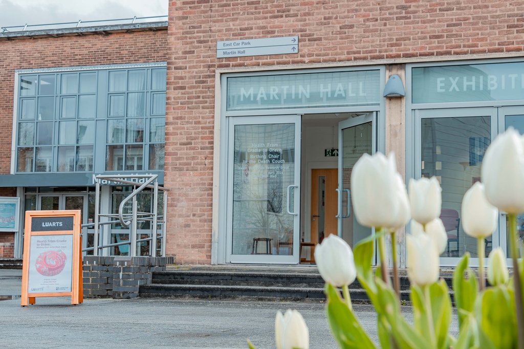 lborouniarts's tweet photo. Explore the journey of health from cradle to grave at @HealthHumsLboro latest exhibition! 

Fascinating objects, art, poetry, and literature await!

Open now at Martin Hall Exhibition Space. 
FREE admission! 

📅 March 27 - April 23, Mon-Wed, 12-2pm. https://t.co/Lbaw0BIg9n
