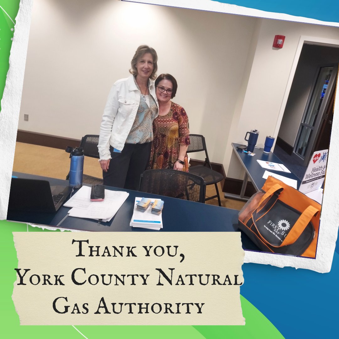 firstsuneap's tweet photo. Well done, @YorkCountyNaturalGas! You always show amazing support for your employee’s well-being! We were honored to attend your health fair this month.
#EmployeeAssistanceProgram #EveryoneAtPotential #MentalHealthMatters #HRDrivesSuccess #HRAdvocatesForWellbeing https://t.co/diRgHmFmuT