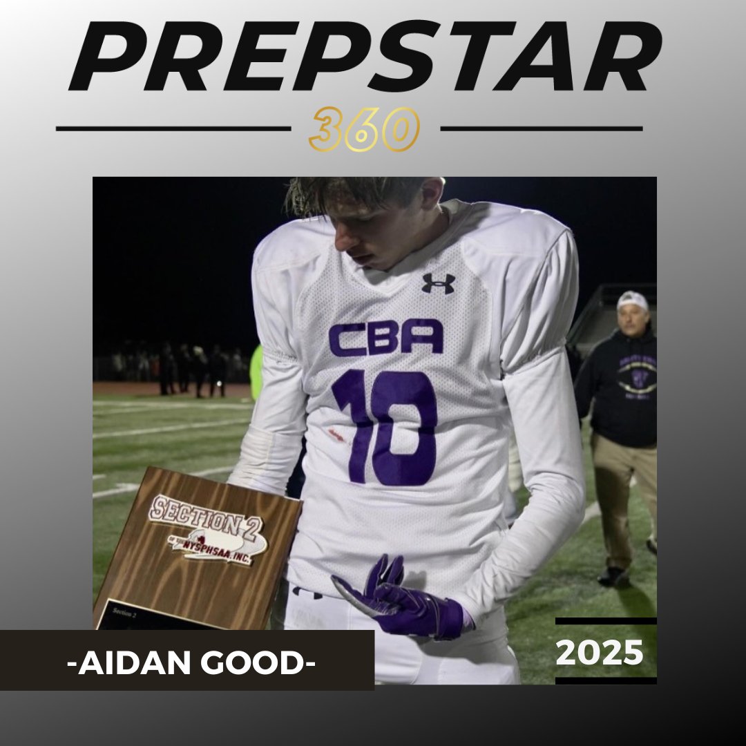 Shoutout to @CSAPrepStar athlete @aidangood05 ! hudl.com/profile/184513… @SteveDAnna1 @CSAPrepStar @PrepStarWNY @Prep2Play @PrepHeartland @DPrepstar @PrepstarPremier @PrepStarSW @PrepstarWest