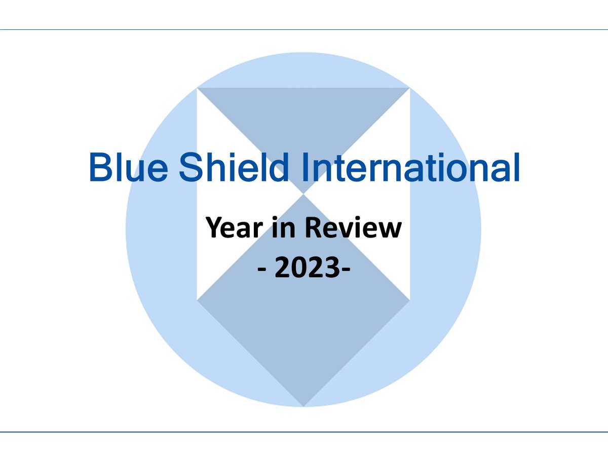 Read about the challenges and successes of Blue Shield in 2023 in our Year in Review. As President Stone says 'People in crisis are at the heart of the work of the Blue Shield Movement' theblueshield.org/bsi-2023-a-yea…
