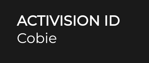 CoachCobie's tweet photo. @CallofDuty That's all I have 🤷‍♀️ https://t.co/l4YIvpqdTi