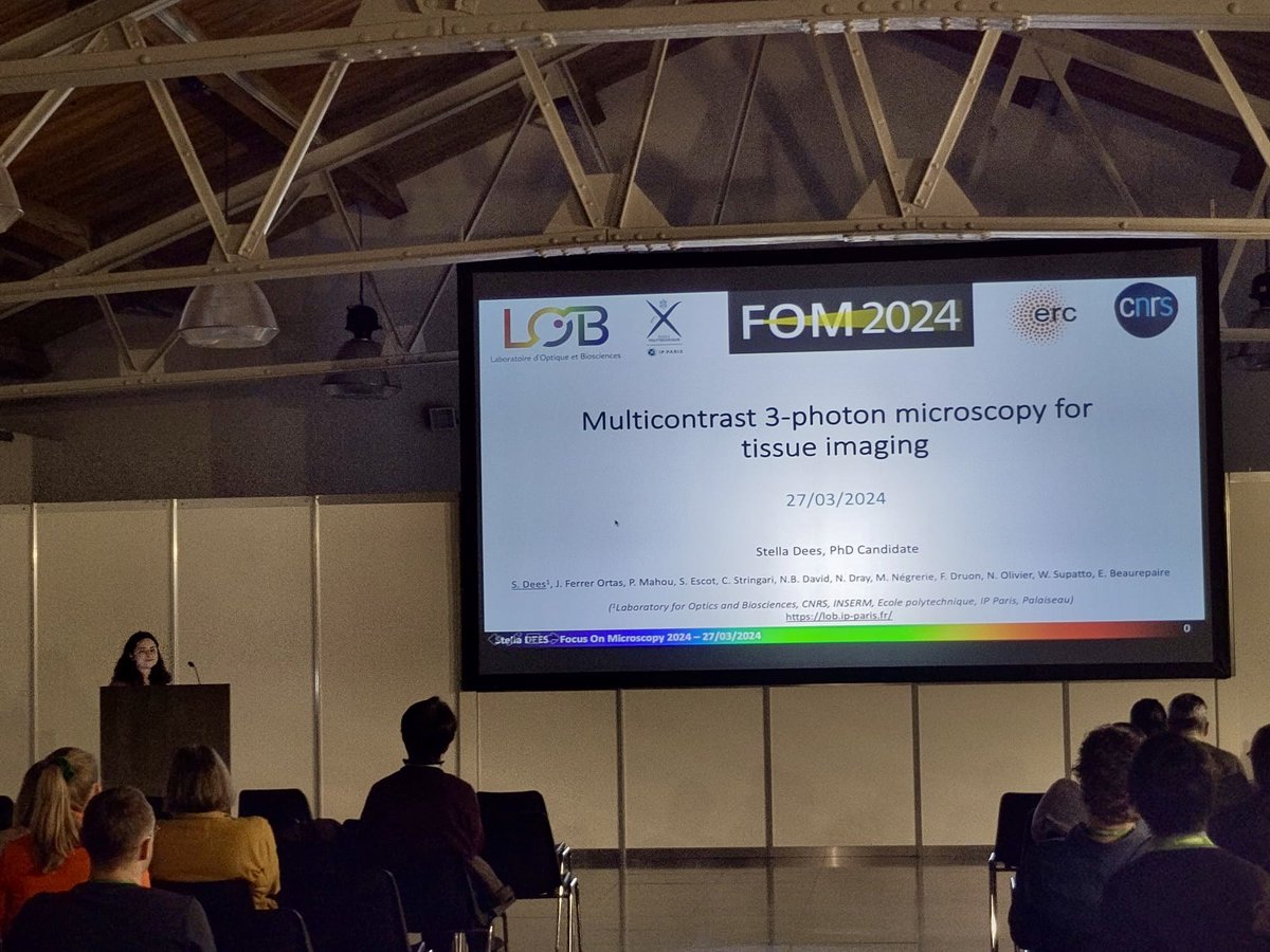 First talk at a conference : ✅🥳
#FOM2024