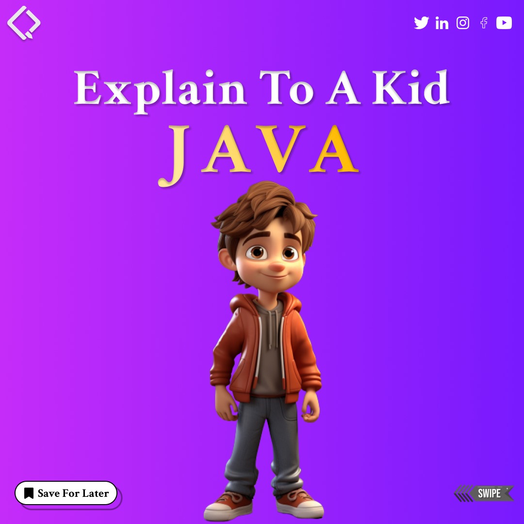 qubycles's tweet image. "Introducing JAVA to the next generation! 🌟 Let's break it down for our little learners: JAVA is like the magic wand behind your favorite games and apps. It's a language computers understand to make cool stuff happen on your screen! 🖥️💡 #LearnWithFun #JAVAExplained"
#qubycles