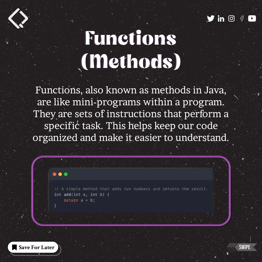 qubycles's tweet image. "Introducing JAVA to the next generation! 🌟 Let's break it down for our little learners: JAVA is like the magic wand behind your favorite games and apps. It's a language computers understand to make cool stuff happen on your screen! 🖥️💡 #LearnWithFun #JAVAExplained"
#qubycles
