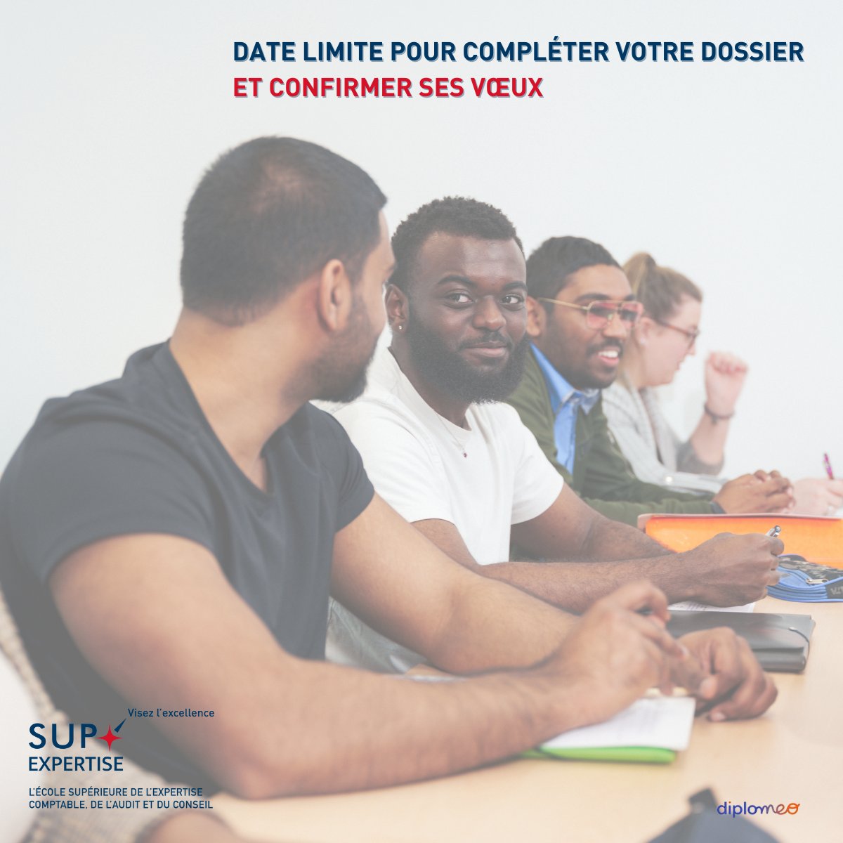 🚨𝗥𝗮𝗽𝗽𝗲𝗹 𝗶𝗺𝗽𝗼𝗿𝘁𝗮𝗻𝘁 𝗽𝗼𝘂𝗿 𝗹𝗲𝘀 𝗰𝗮𝗻𝗱𝗶𝗱𝗮𝘁𝘀 𝘀𝘂𝗿 𝗣𝗮𝗿𝗰𝗼𝘂𝗿𝘀𝘂𝗽 !🎓

La date limite pour finaliser vos dossiers et confirmer vos #vœux approche...
𝗗𝗲𝗿𝗻𝗶𝗲𝗿 𝗷𝗼𝘂𝗿, 𝗹𝗲 𝗺𝗲𝗿𝗰𝗿𝗲𝗱𝗶 𝟯 𝗮𝘃𝗿𝗶𝗹 𝟮𝟬𝟮𝟰.

#parcoursup2024 #orientation