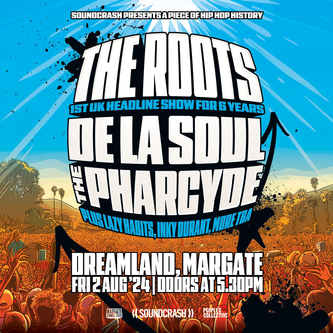 We're thrilled to announce that legendary American hip hop band @theroots will be heading to our iconic Scenic Stage on Friday 2nd August 2024 🤩 Subscribe to our mailing list before 10am on Thursday 4th April to get access to pre-sale tickets 👉 bit.ly/43uCr7G