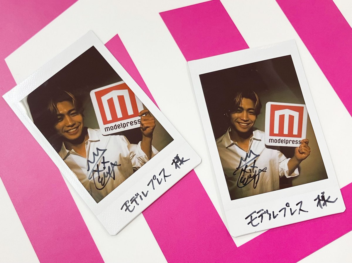 瀬口黎弥　サイン入りチェキ FANTASTICS瀬口黎弥直筆サイン入りチェキ