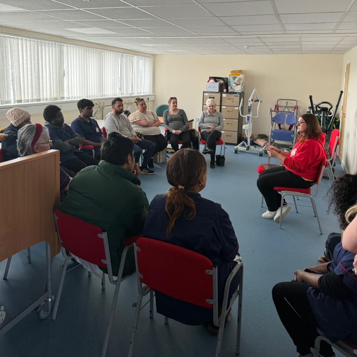 Our offices recently undertook crucial sepsis training from Melissa Mead MBE who lost her son William to sepsis and now works for The UK Sepsis Trust. 

The training was critical to understand, identify, and manage sepsis. 

#heathcare #homecareprovider #sepsis #training