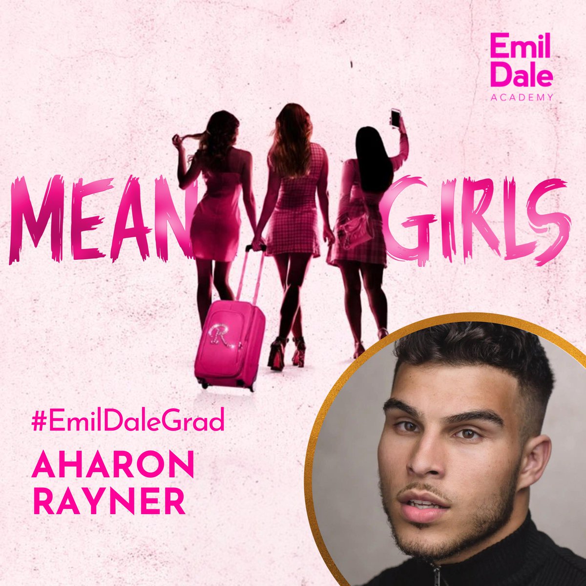 EmilDaleAcademy's tweet photo. ✨ MORE GRAD NEWS! ✨

Huge congratulations to Emil Dale graduate Aharon Rayner who has just been announced in the Original WEST END cast of MEAN GIRLS covering the iconic Kevin G and Mr Duvall! SO FETCH!

We were already proud of you ⭐️

#EmilDaleGrad #theatre #emildale #sing https://t.co/jxDayieqX6