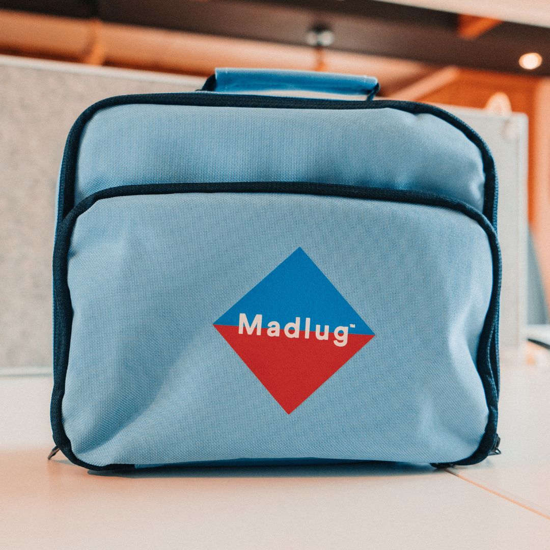 Anyone else's lunch cooler looking a little different this week? 👀 #madlug #lunchcooler #eastertreats #lunchbox #valueworthdignity #makeadifference #bcorp