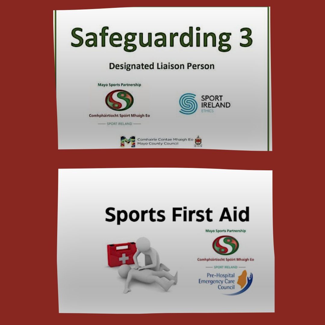 📢 **Upcoming Courses and Training Alert! 📚** 🚑 **Sports First Aid** 📍 Claremorris 📅 April 6th Secure your spot now! Booking: eventbrite.ie/e/sports-first…