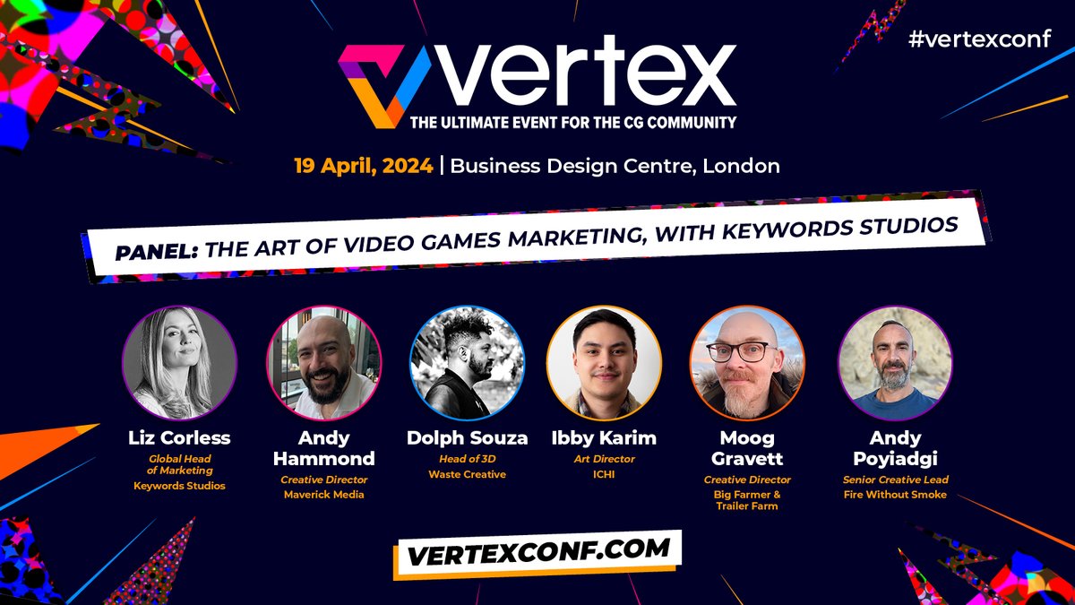 KeywordsStudios's tweet photo. 🎮 Join our creative agencies at #Vertexconf as they dig deep into the immersive world of video games, and discover how art plays a vital role in connecting beloved games with fans!

Learn more and secure your spot at https://t.co/HkMsSewg2k.

#ImagineMore #GameMarketing https://t.co/Y5d4EDPtlx