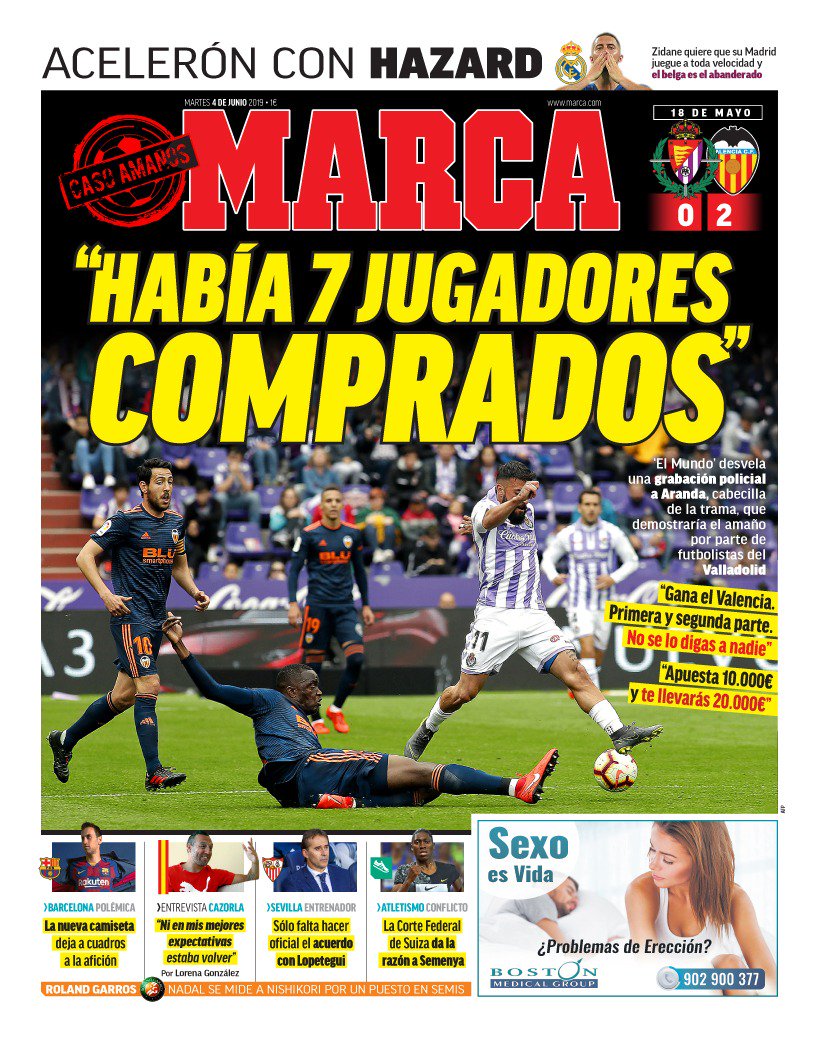 CarlosPuceland's tweet photo. 'CASO OIKOS', SOBRESEÍDO.

Marca acusó a siete jugadores del R.Valladolid de amañar un R.Valladolid-Valencia. Hoy, tras casi seis años de investigaciones, el 'caso Oikos' ha sido sobreseído por falta de indicios de delito.

Marca, sois una vergüenza. https://t.co/lI8qlS94oJ
