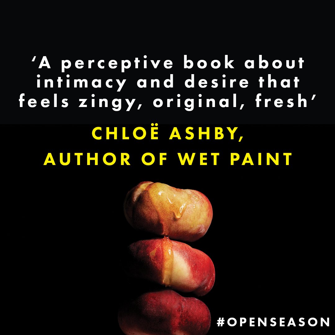 Every relationship has rules. What if they all changed?

From <a href="/cassiewerber/">Cassie Werber</a> comes a stunning debut novel that deftly peels apart the complexities of sex, love, honesty, and betrayal in #OpenSeason

Coming 25.04.24

geni.us/OpenSeasonHB