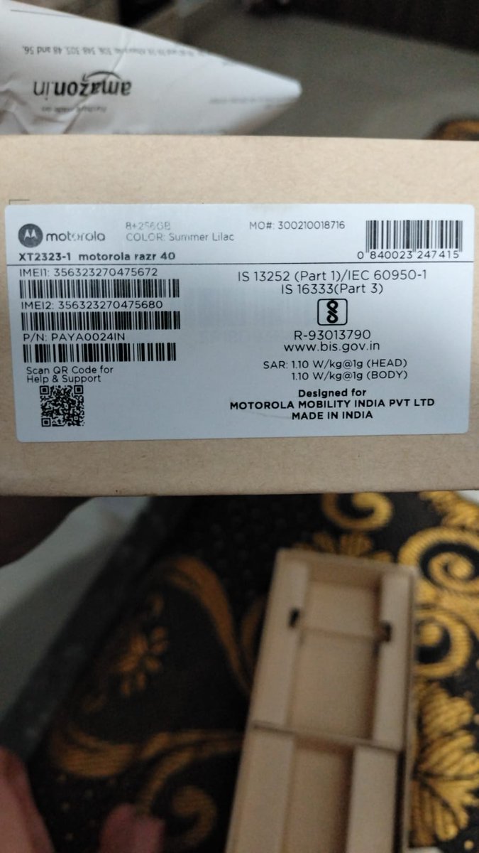 IAmrinderSingh's tweet photo. @Moto_Support @harpreetsohal26 Email id :-  harpreet.26feb@gmail.com
Phone number:-  9501105048
IMIE : in the pic https://t.co/zTdaF3JPuz