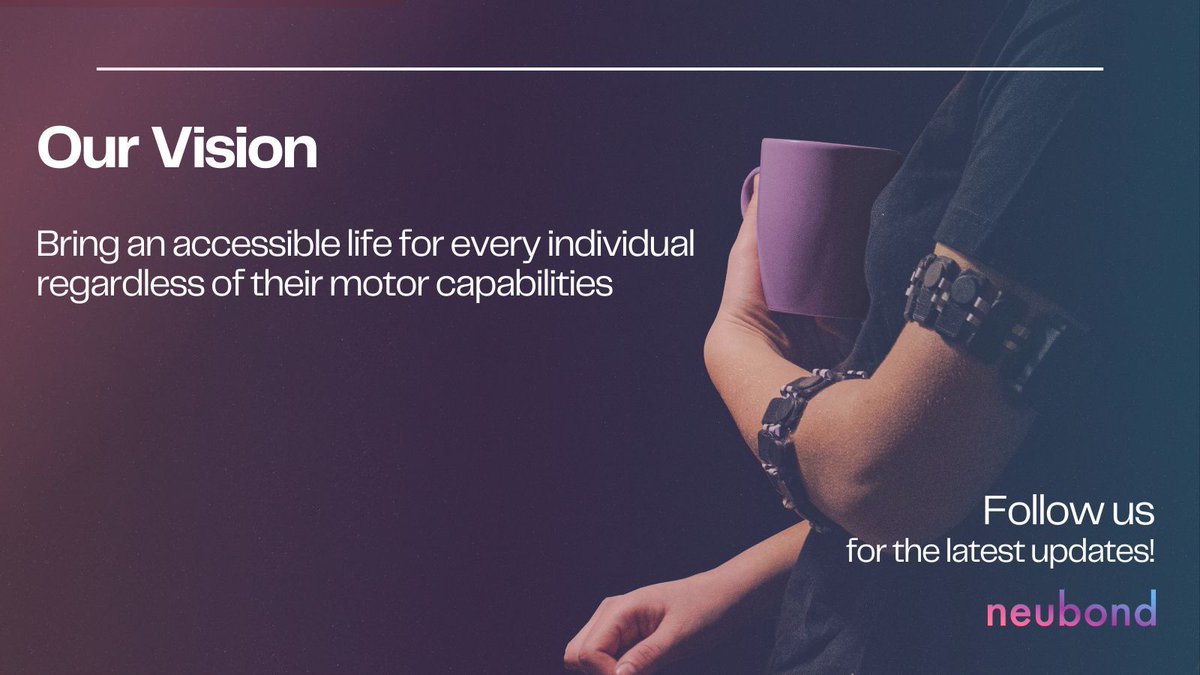 We are addressing gaps in accessible post-stroke care with our innovative #neurorehabilitation wearable device. Our device integrates into daily life, offering continuous support for motor recovery.

Join our journey in empowering #stroke patients with accessible rehabilitation!