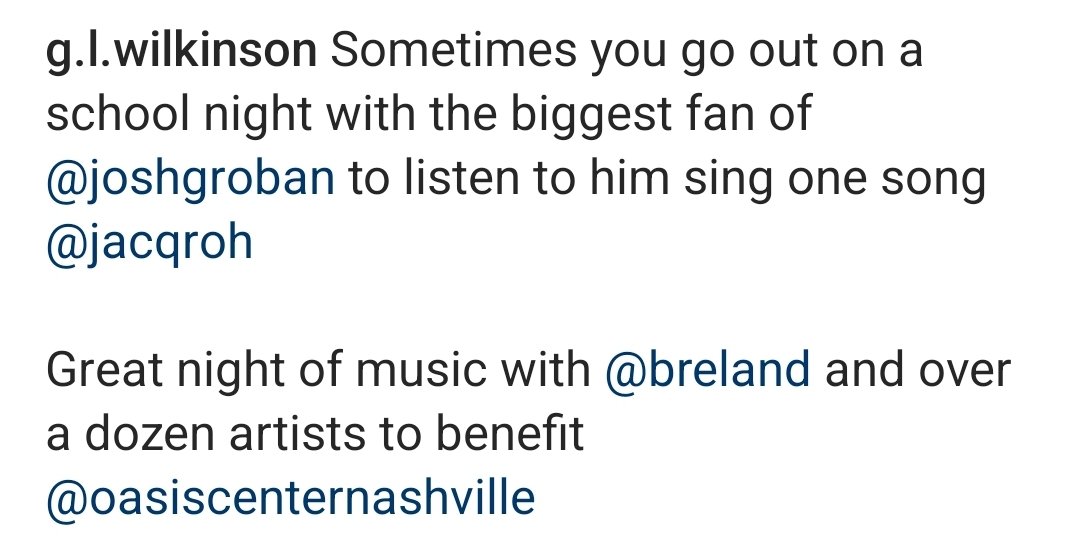 Timpanist's tweet photo. #Instagram from #GIWilkinson @joshgroban @breland #Benefit #Duet #Nashville @theryman #NiceGuysFinishFirst https://t.co/Fm5PVv5YVi