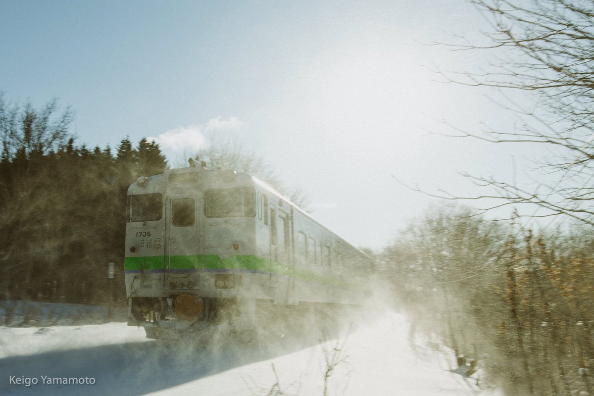 keigo106's tweet photo. 鉄道もクルマも逆光後ろ姿が好き。ポロ懐かしー。
#キハ40
#PoloRWRC https://t.co/yQ9PQbHt1g