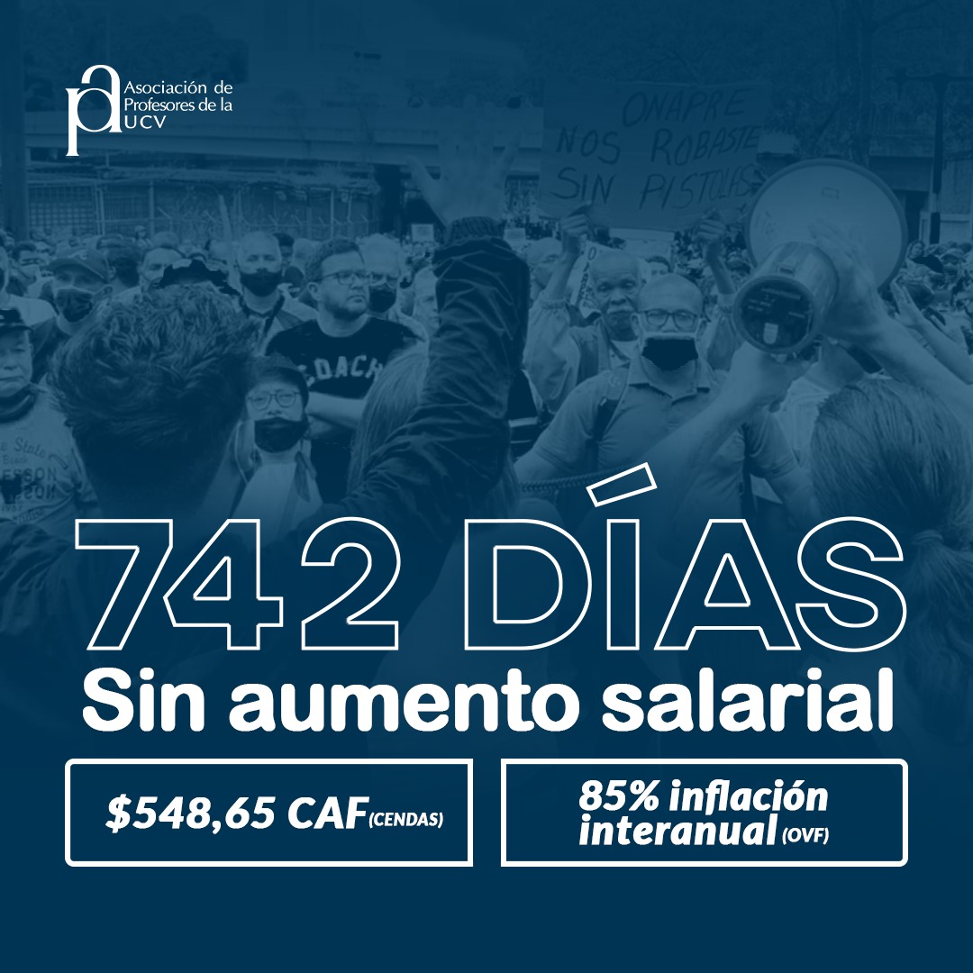 APUCV's tweet photo. #UCV #profesores #Venezuela #SalariosDignosYa #BonoNoEsSalario  #27Marzo https://t.co/SsjuUmhHtq