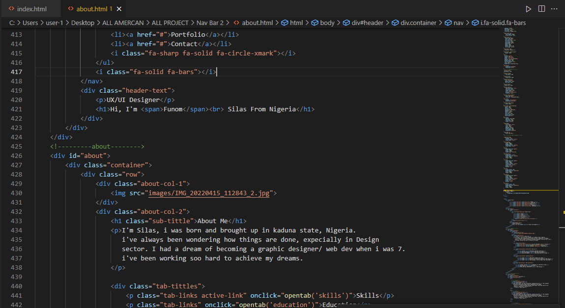 SilasFunom's tweet photo. I just started diving into the world of  web development concepts in html, css and I'm already hooked! Can't wait to see what I'll be able to create! #html #css #WebDevelopment
#letsconnect https://t.co/i5brpS9is5