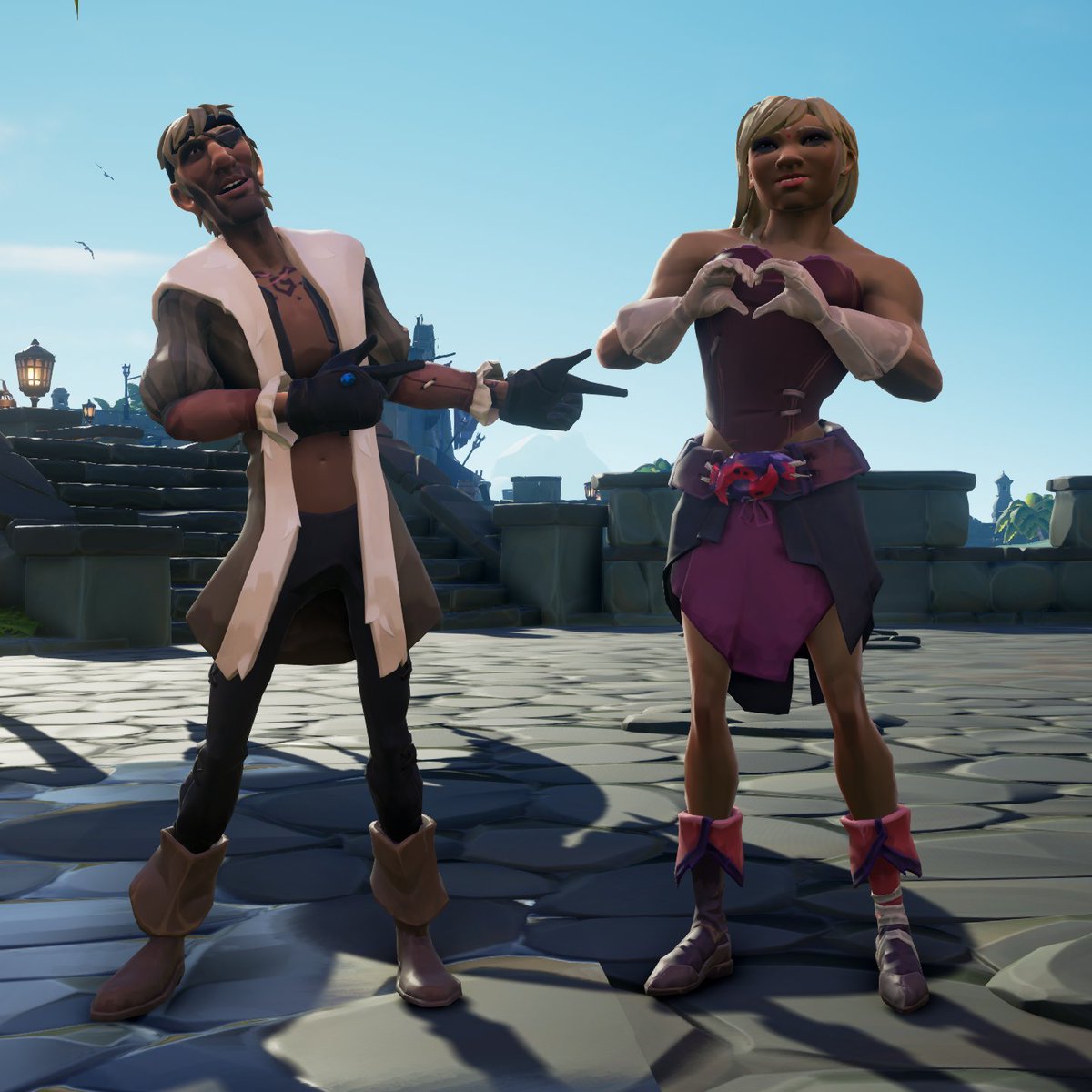 We're not afraid to be a little off-key. 🎤

Theme: Pop Band

#StyleOfThieves <a href="/SeaOfThieves/">Sea of Thieves</a>