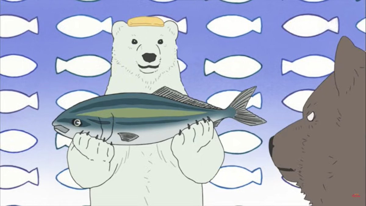 ⠀⠀
⠀⠀⠀"ยังกลัวผมอยู่สินะครับ?"
⠀⠀
⠀⠀"ปลาแซลม่อนหน่อยมั้ยครับ" หวังว่าของกินจะทำให้เขาหายกลัวน้อยลงนะ