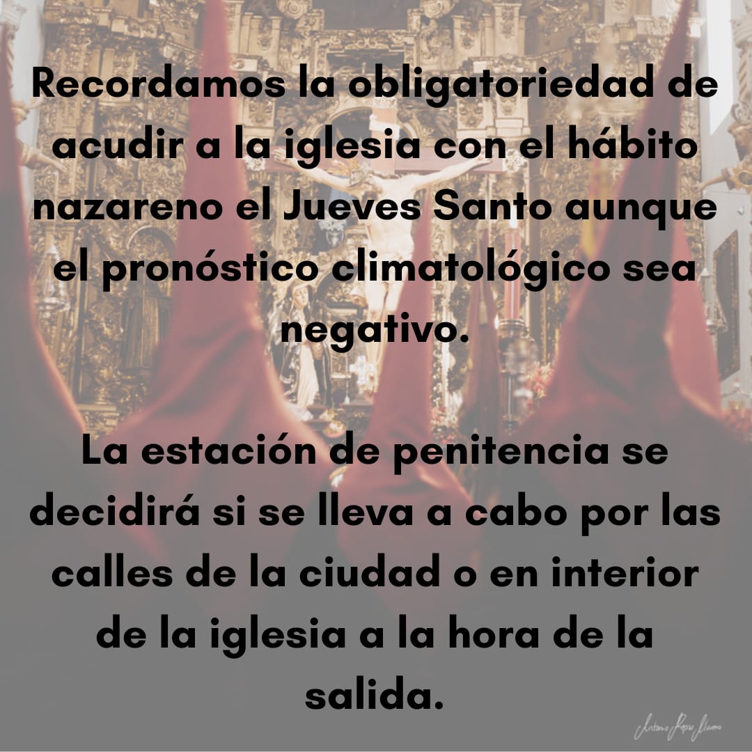 Hdad Caridad Córdoba (@hdadcaridad) on Twitter photo 