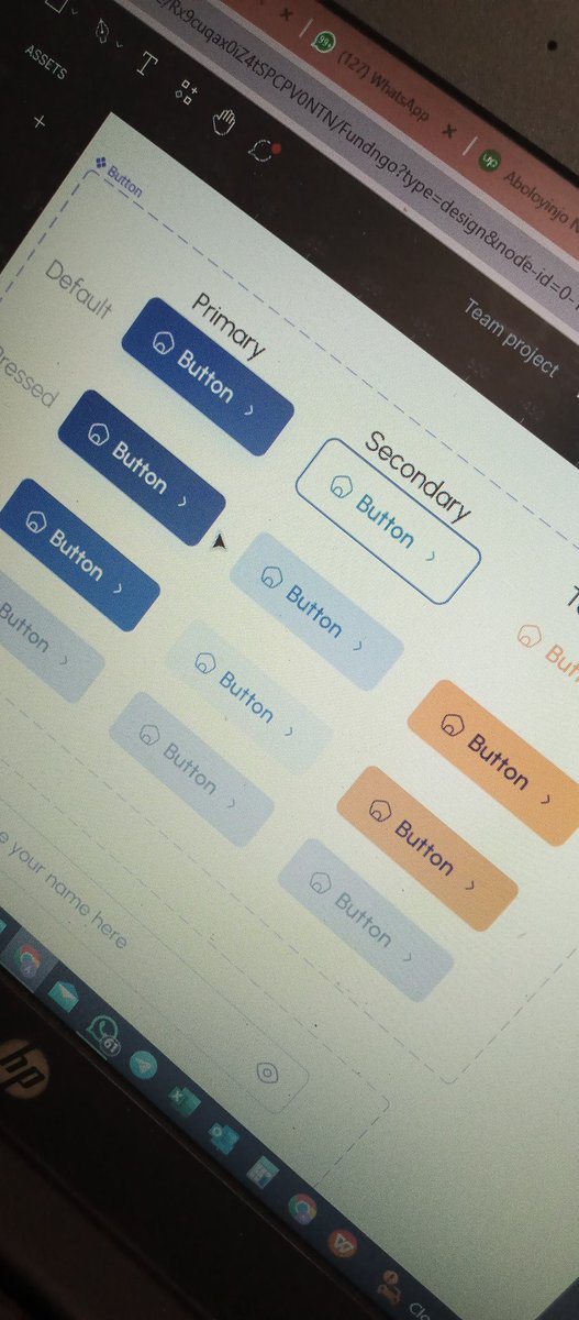 I created this button system for a project and I have been using it for every new project. I just need to edit the color, text, icon and corner radius to fit each project use.
#dailyui #DesignInspiration