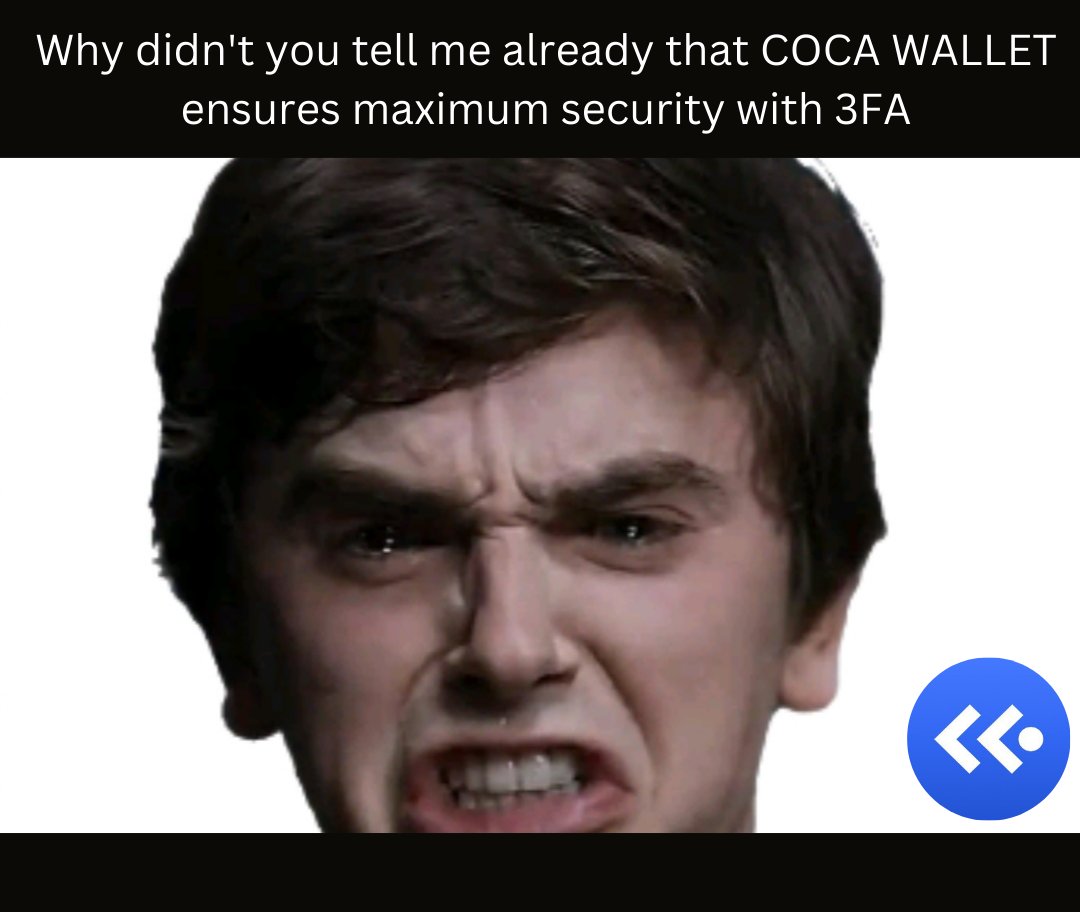 mbre_e's tweet image. In the fortress of #crypto wallets, #security reigns supreme! 🔐 

Embrace the power of #3FA with @coca_wallet for ironclad protection, making it your ultimate #web3wallet pick. 

Stay safe, stay secure. 💪

"Not your keys, not your coins".