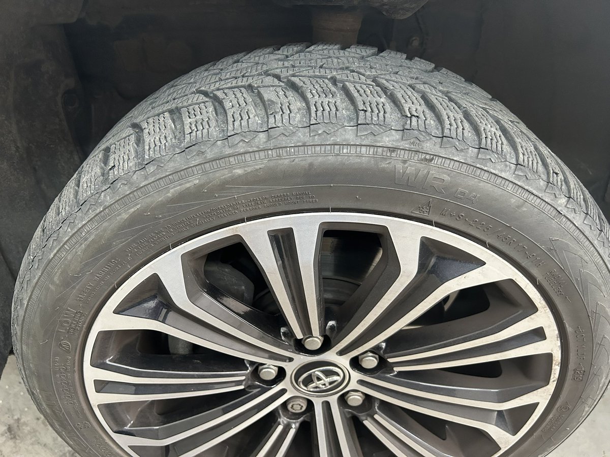 DostalAles's tweet photo. Dear @NokianTyresCom today we found on all my four tyres these cracks. Are these tyres still safe and secure for next winter season? Thank you in advance. https://t.co/hu9ng8zgNG