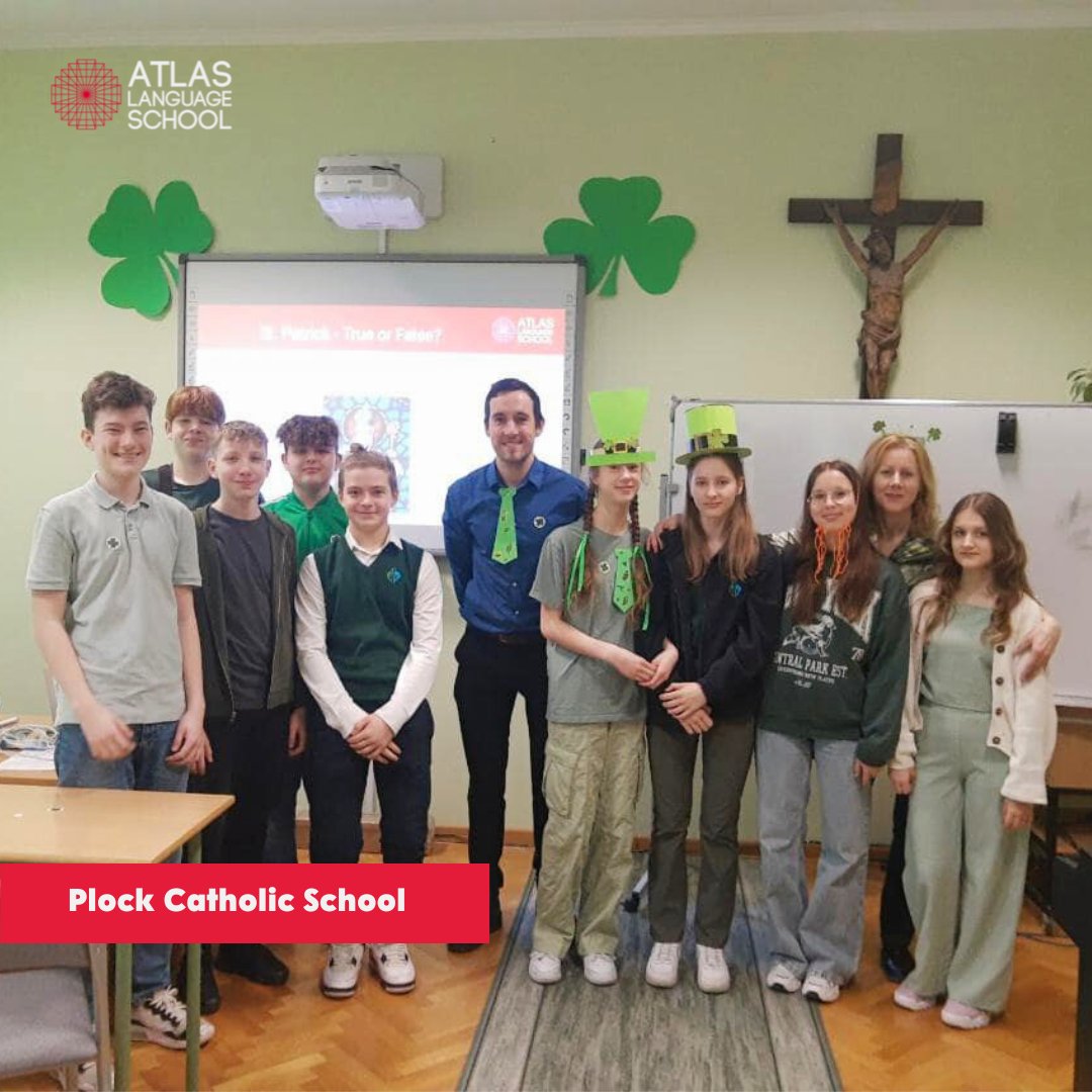 Atlas_Dublin's tweet photo. Last week, #Erasmus+ Coordinator Paul Finnerty toured Polish schools, visiting Płock Catholic School, PROEM EDU Christian Education Centre in Tomaszów Mazowiecki and Adam Mickiewicz High School in Piastów. Exciting new partnerships formed! #EUErasmusPlus https://t.co/GDD9o6xHoL