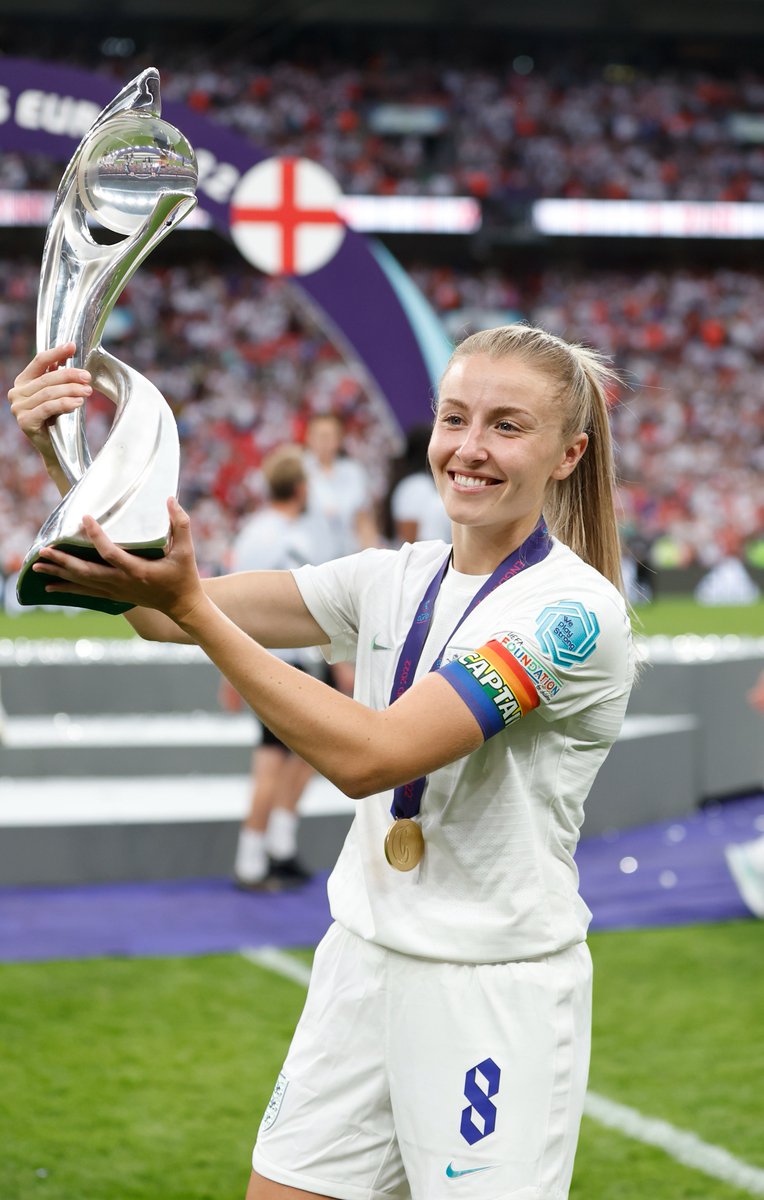 The only Arsenal player to win a major trophy as England captain at Wembley. Leah Williamson ©😉