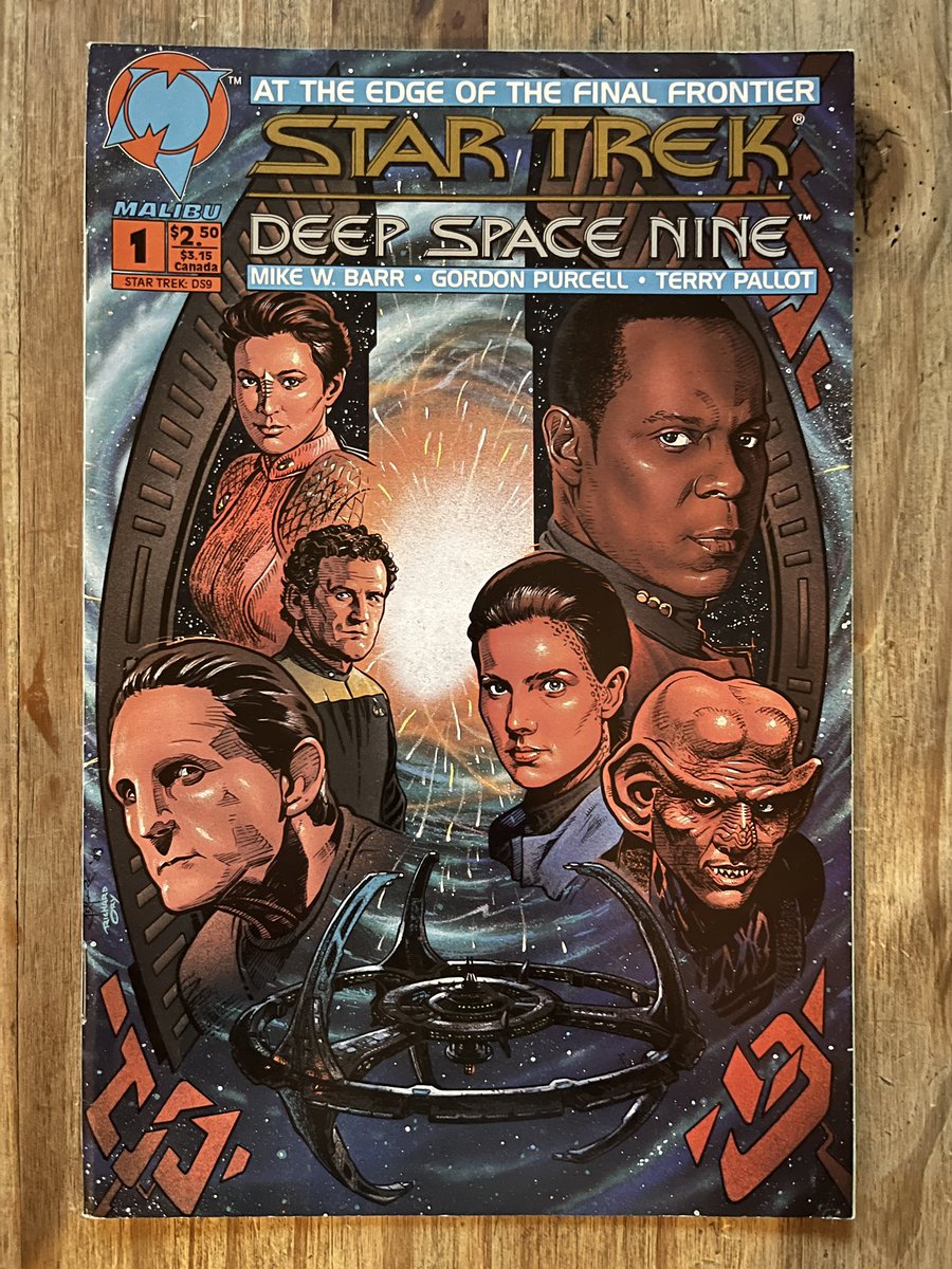 LetComic's tweet photo. Star Trek: Deep Space Nine #1

I do remember getting this, but my unfamiliarity with the source material made me give up quickly on the series.

Great cover though!

#letssharecomics #longboxfromthepast https://t.co/L95bbQ2TnN
