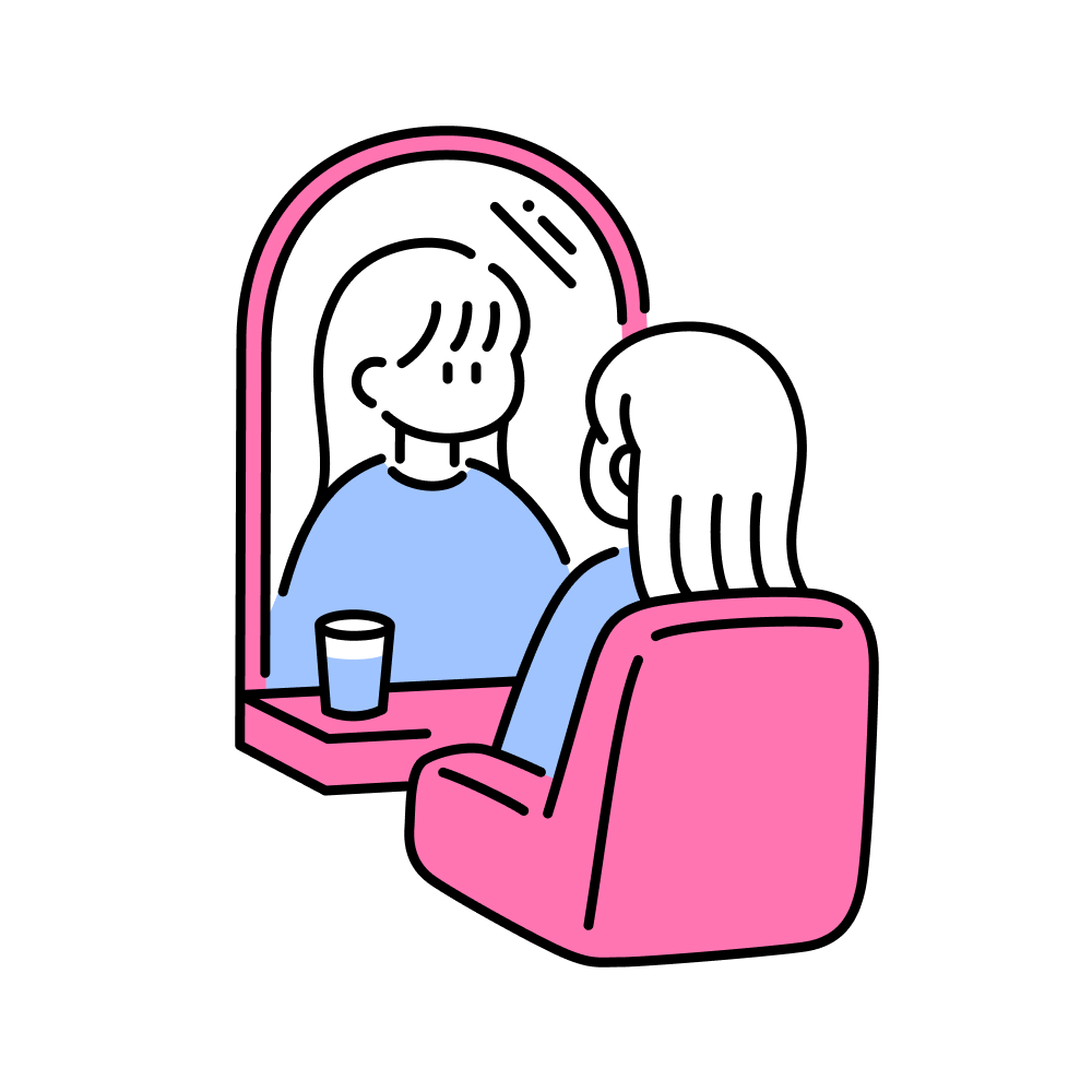 sgrn4902's tweet photo. 美容院で施術中、目線の置き場に迷う女の子のイラスト
https://t.co/AUxWKXSZXv https://t.co/UbNyaRq0ah