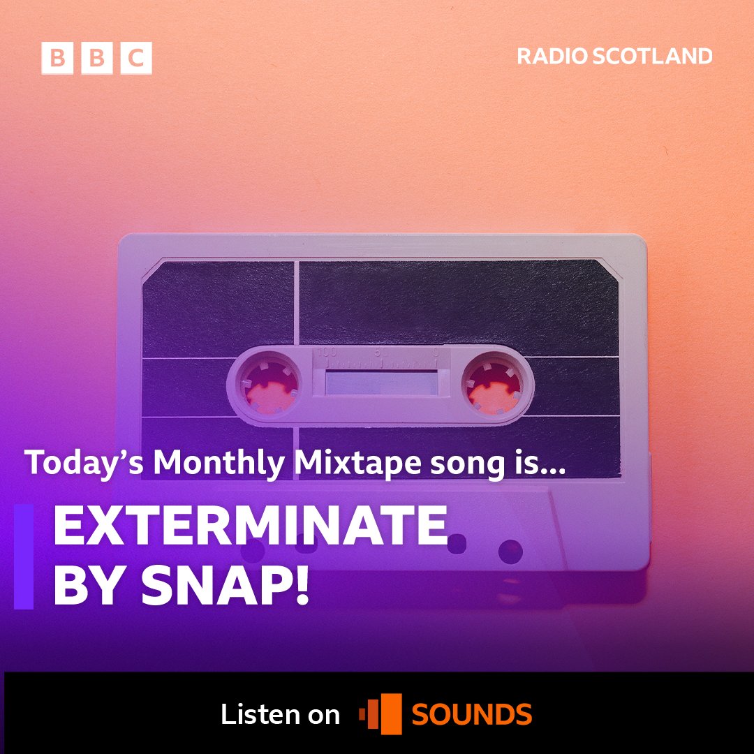 For The Afternoon Show's #MonthlyMixtape suggestion today, @ladym_mcmanus has chosen Exterminate by Snap! Now it's over to you to choose a song with a connection to follow...👀