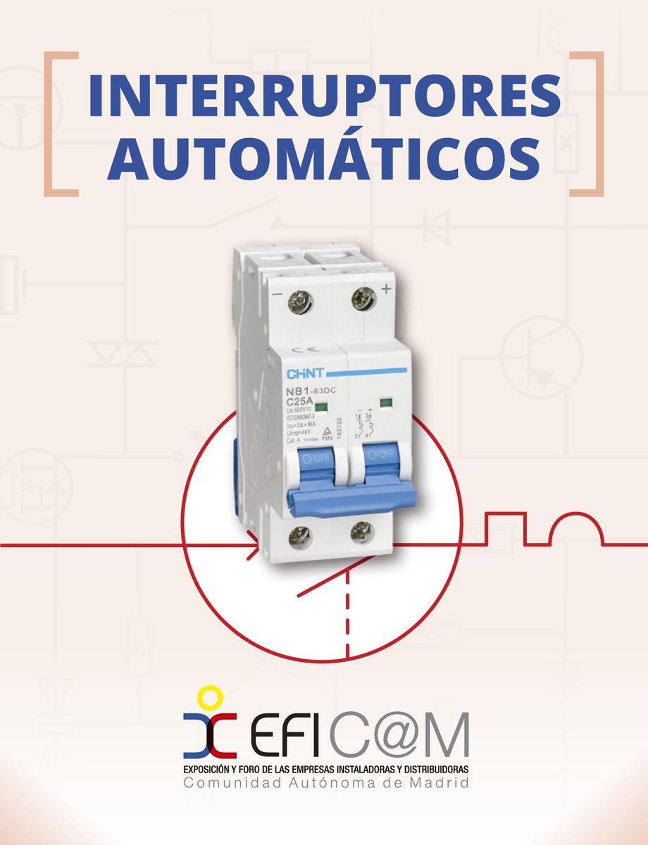 📖  Consigue el «Manual técnico de Interruptores Automáticos» en #EFICAM2024

👨‍🏫👨‍🏫 Este manual ha sido desarrollado y supervisado por el Centro de Formación de #APIEM, y más concretamente por sus profesores Miguel Ángel Blanco y Juan de la Cruz Muñoz.

👉 apiem.org/los-visitantes…