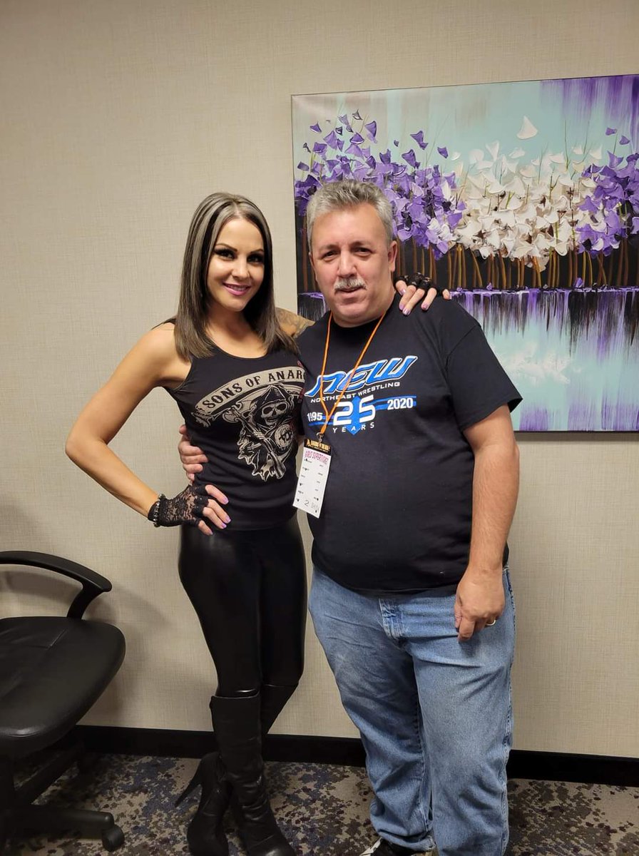 stevencosenza's tweet photo. Congratulations to the 1st inductee into the 2024 @newwrestling1 Hall of Fame @VelVelHoller #HOFAMER https://t.co/ibE5TDIp4E