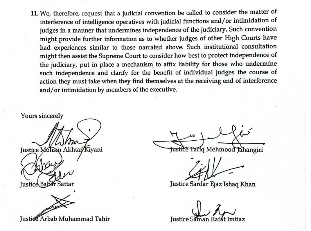 sabine_kayani's tweet photo. These brave judges should be publicly applauded for their courage. We must give them so much support that they stay committed to their undertaking.

I'm so proud to see justice, Mohsin Akhtar Kiyani, on this list. Another Kayani honouring his noble lineage ✌️ https://t.co/yJBlLiYKZV