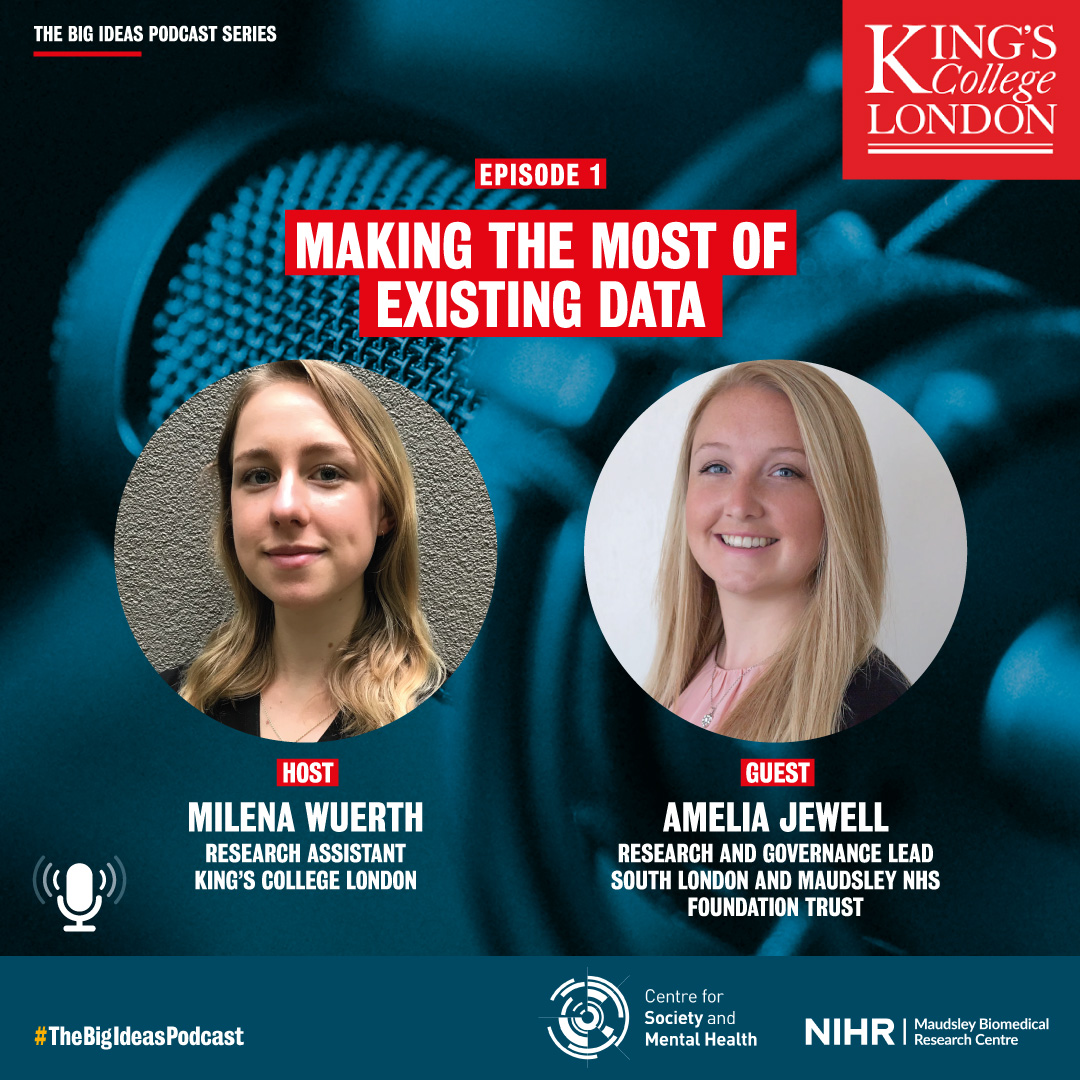 How can data linkage 'patch the holes' and answer questions about health inequalities? 🎙️Listen to 'The Big Ideas' launch episode (SEP-MD's podcast) with Amelia Jewell from @NIHRMaudsleyBRC @MaudsleyNHS Clinical Records Interactive Search (CRIS) team bit.ly/3TyPn9l