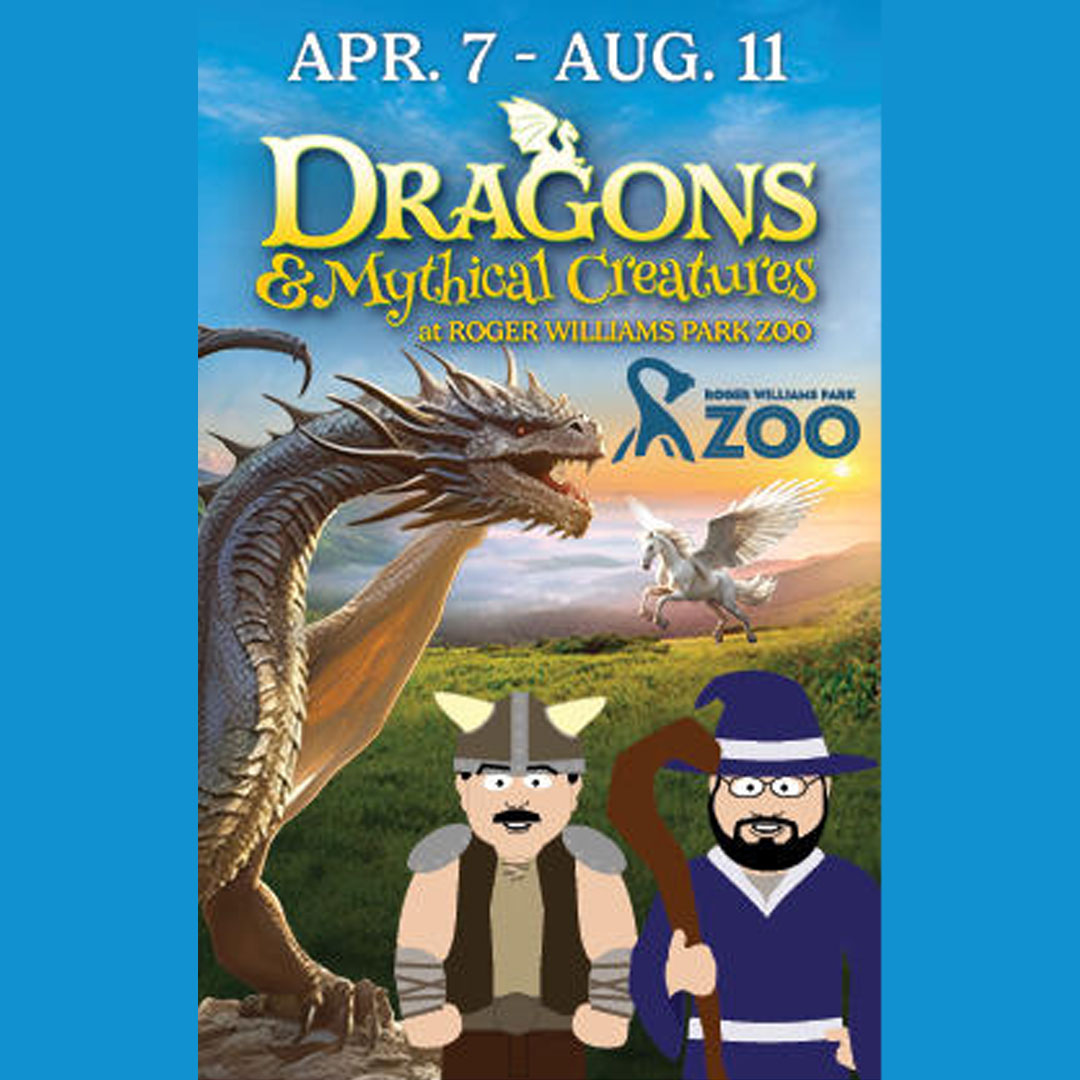 Tune into @TheRhodeShow on WPRI 12 weekdays at 9am! Today, Stacey Johnson from the Roger Williams Park Zoo & Carousel Village will zoom in with NIROPE, Ron and Pete Cardi to discuss the upcoming exhibit, Dragons & Mythical Creatures opening April 7th! Don't miss it!