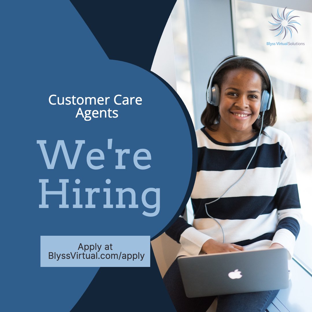 We're seeking talented Customer Care Agents to join our team. Apply now and take your career to new heights!

Perfect for:
- Single Moms
-Stay-at-home moms
- Retirees
- College Students

Apply at rfr.bz/ta0line now

#sidehustles #workfromhome #remotework #hiringnow