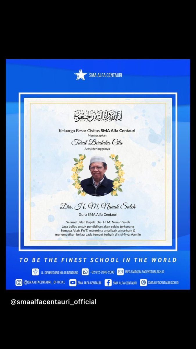 adrianadra_'s tweet photo. اَللهُمَّ اغْفِرْلَهُ وَارْحَمْهُ وَعَافِهِ وَاعْفُ عَنْهُ https://t.co/GO7TaxG0El