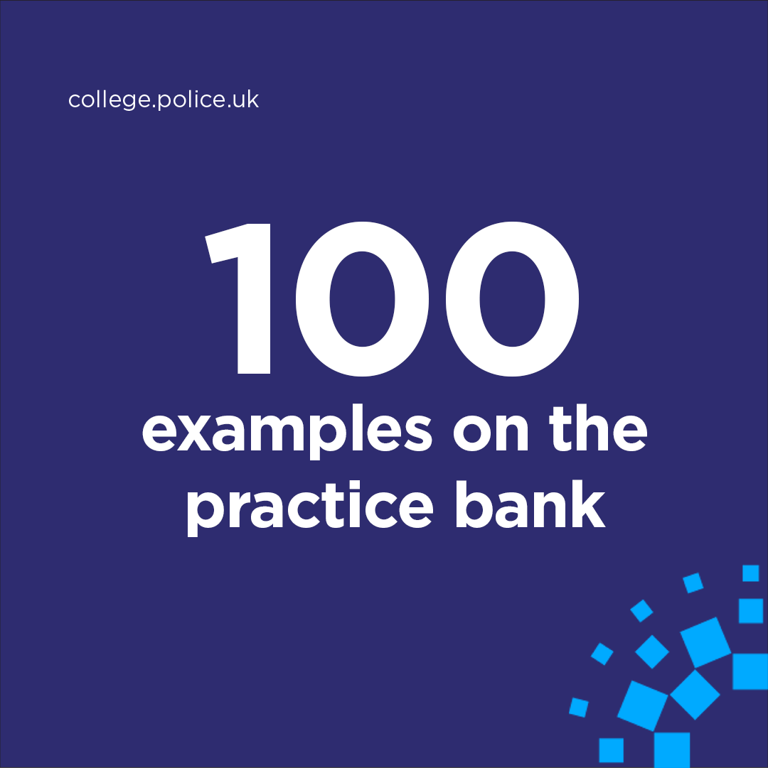 CollegeofPolice's tweet image. We now have 100 examples of new, innovative and promising practice on the #PracticeBank since launching 1 year ago. We’re grateful to the 200 contributors who’ve worked with us to share their work and experiences with colleagues and forces across the country. 1/5