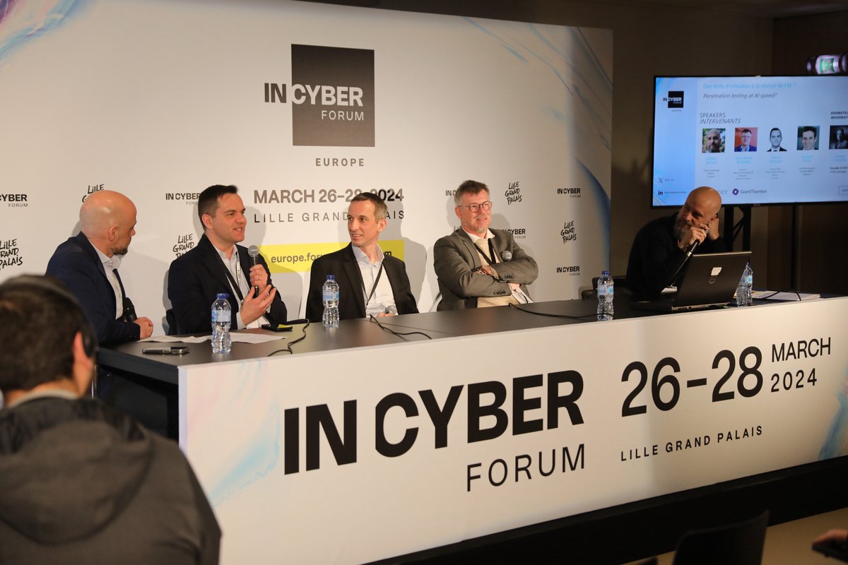 Mettre l’#IA au service des tests d’intrusion ? 
"La force d'un #pentest, c'est de convaincre qu'il y a un vrai impact business pour l'entreprise à muscler sa stratégie de #cybersécurité".

Echanges avec <a href="/arnaudcassagne/">Arnaud Cassagne</a> (<a href="/ac_knowledge/">ACKnowledge</a>), William Ritchie (Custocy), Franck Perillier