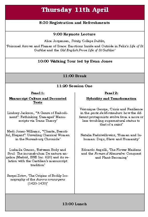 Bristol PGR Medieval Conference 2025 tweet media